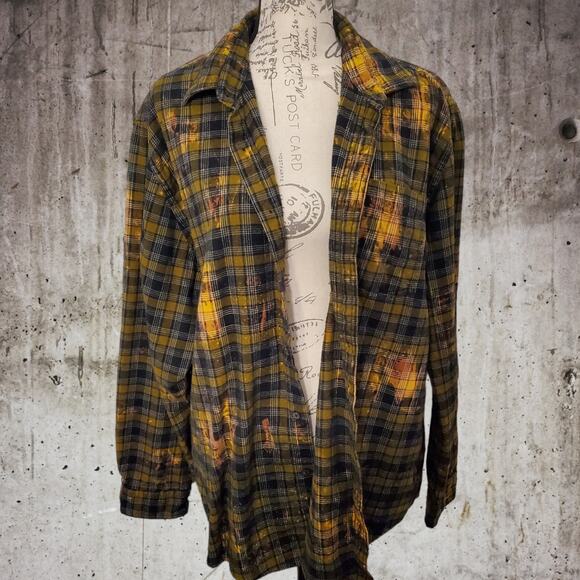 Michael Myers Haddonfield Flannel Shacket Shirt - Men's XL - Picture 4 of 6